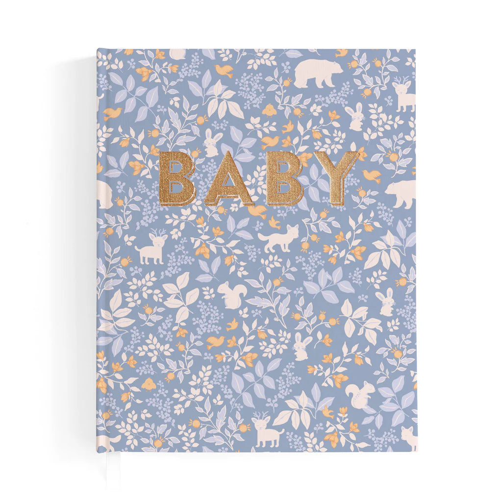 Fox & Fallow Baby Book (Forest Friends Cornflower)
