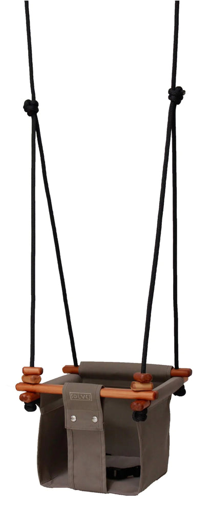 Solvej Baby Toddler Swing (Classic Taupe)