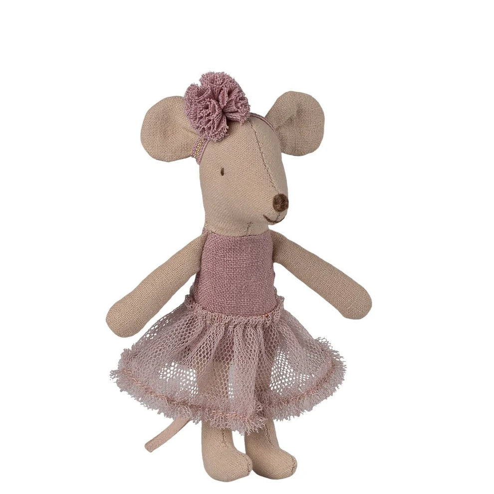 Maileg Ballerina Mouse Little Sister (Heather)