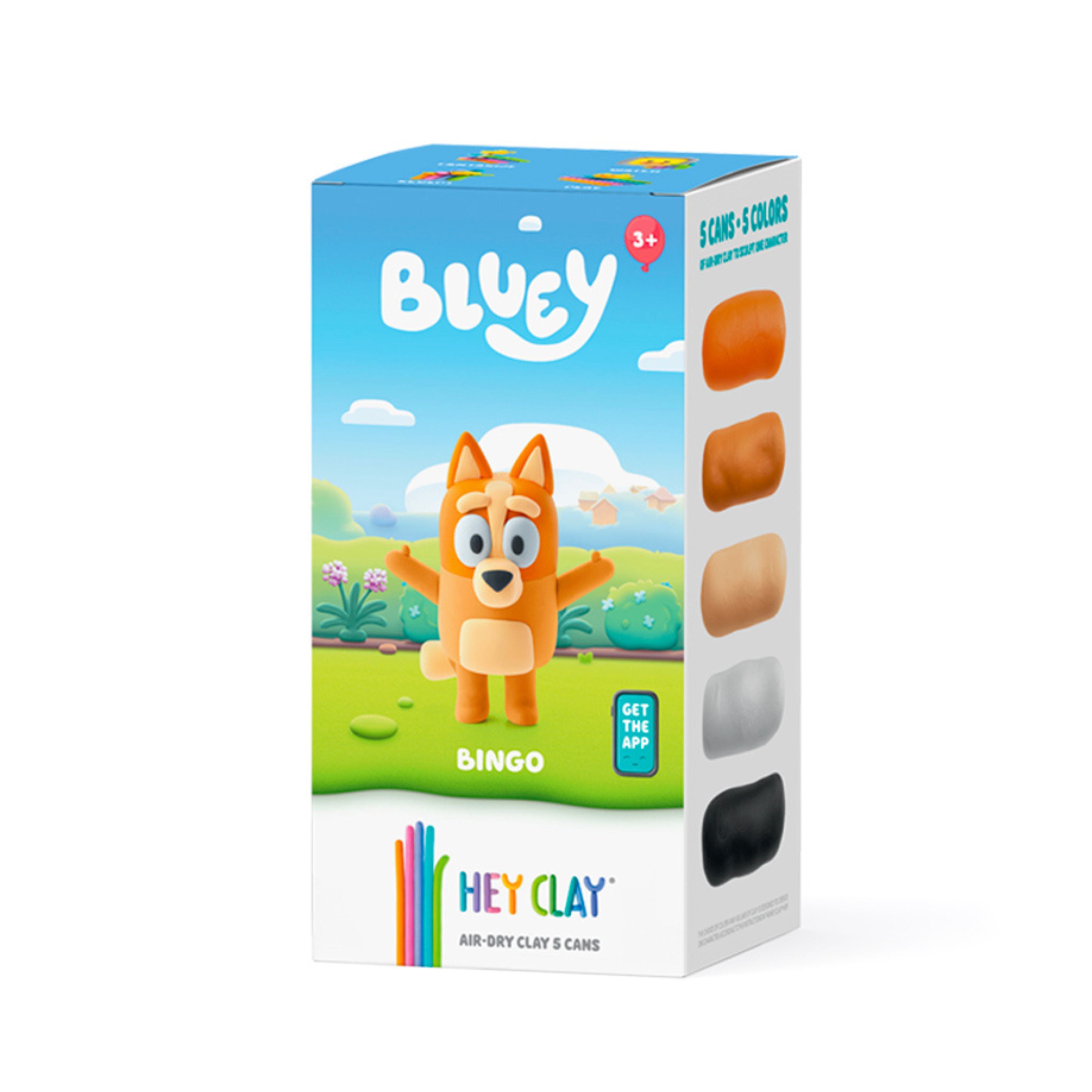 Hey Clay Bluey & Friends - Bingo (5 Cans)