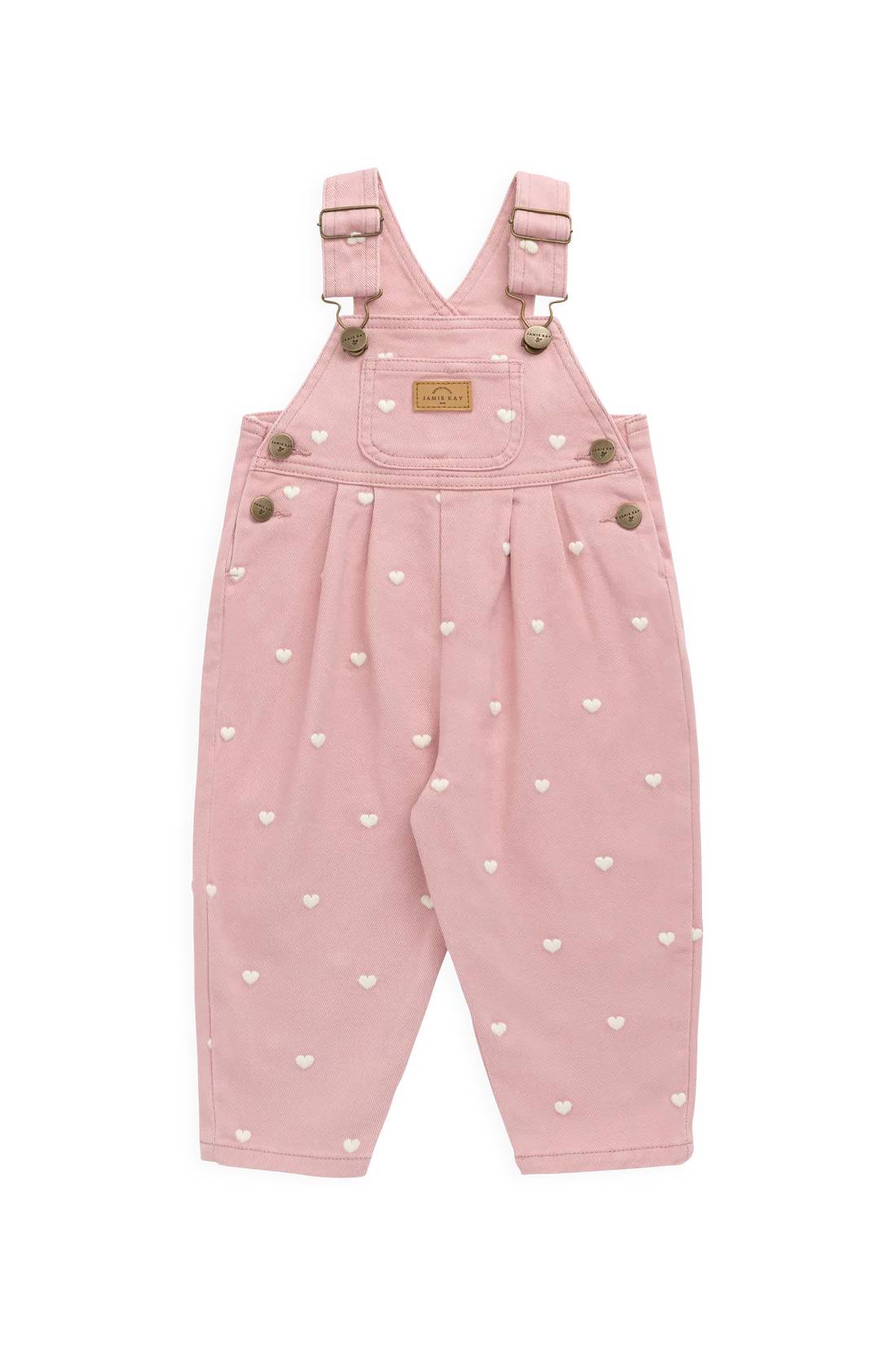 Jamie Kay Blair Overall (Petite Heart Rose)
