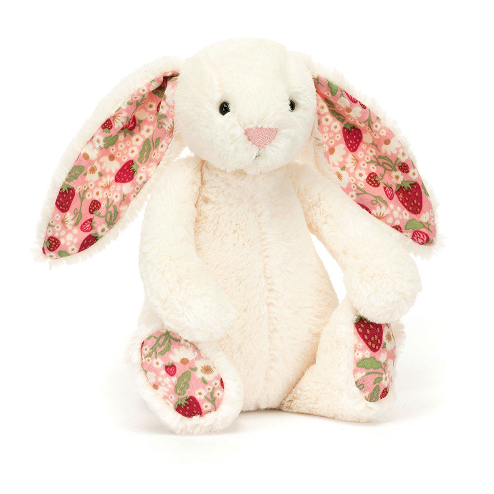 Jellycat Bashful Bunny (Small Blossom Cream Berry)