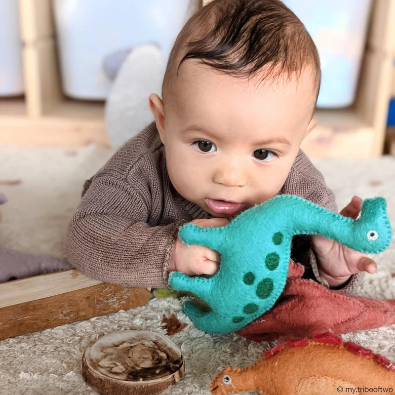 Tara Treasures Felt Brachiosaurus Dinosaur Toy