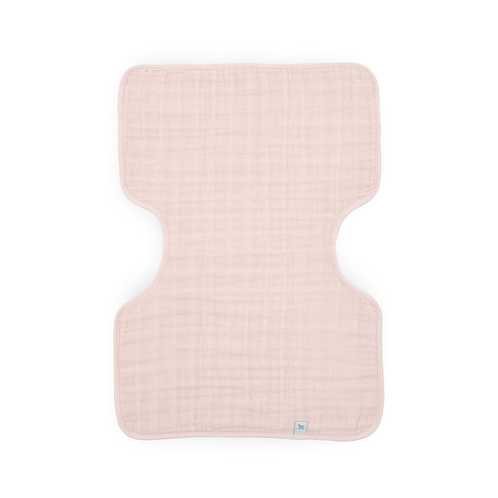 Little Unicorn Muslin Burp Cloth (Light Pink)