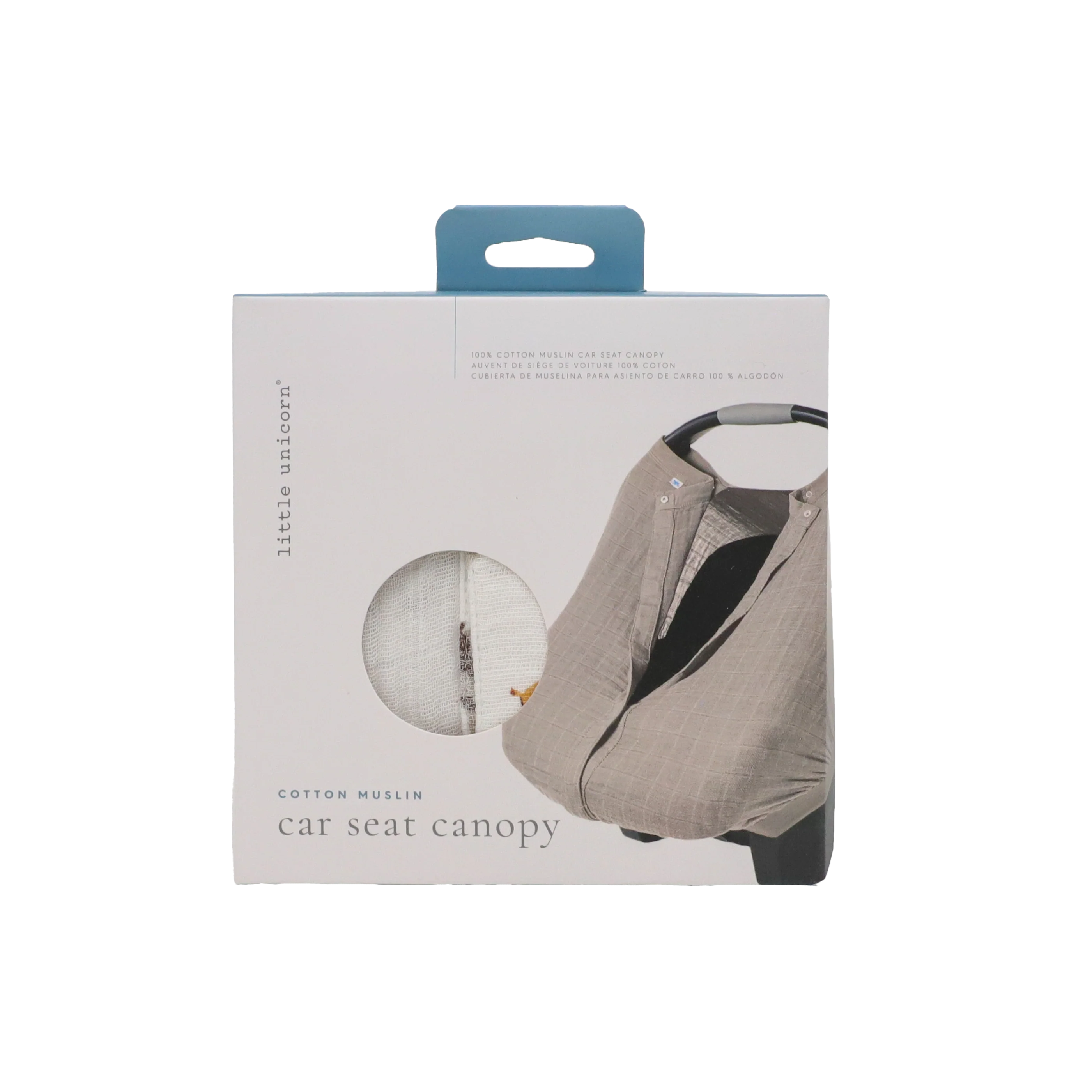 Little Unicorn Muslin Car Seat Canopy V2 (Farmyard)