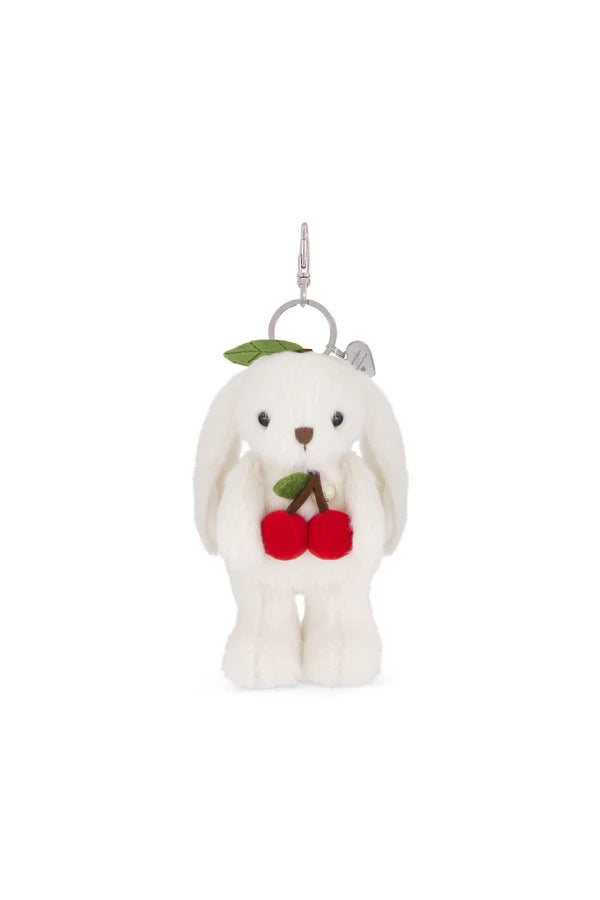 Jamie Kay Snuggle Bunnies - Cherry Penelope Keyring (Marshmallow)