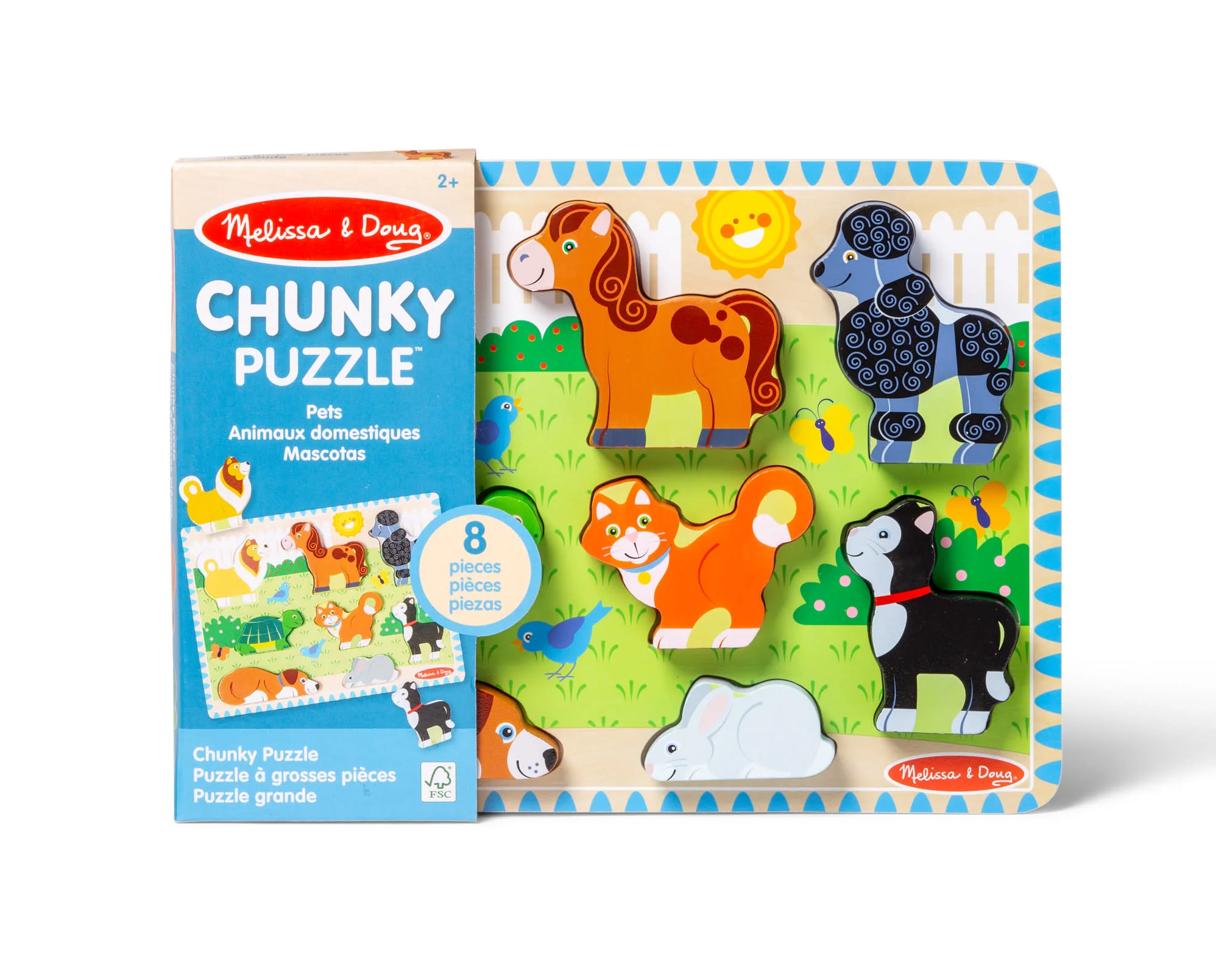 Melissa & Doug Chunky Puzzle (Pets)