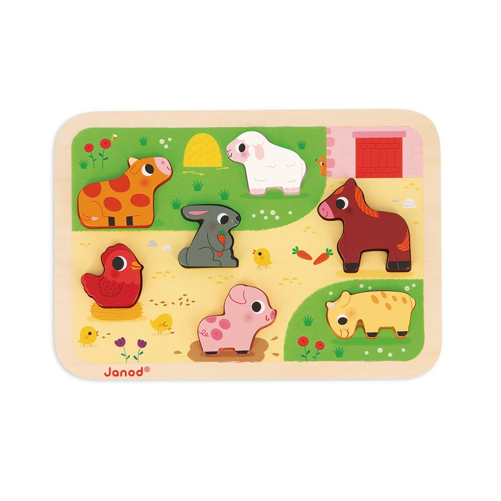 Janod Chunky Puzzle (Farm)