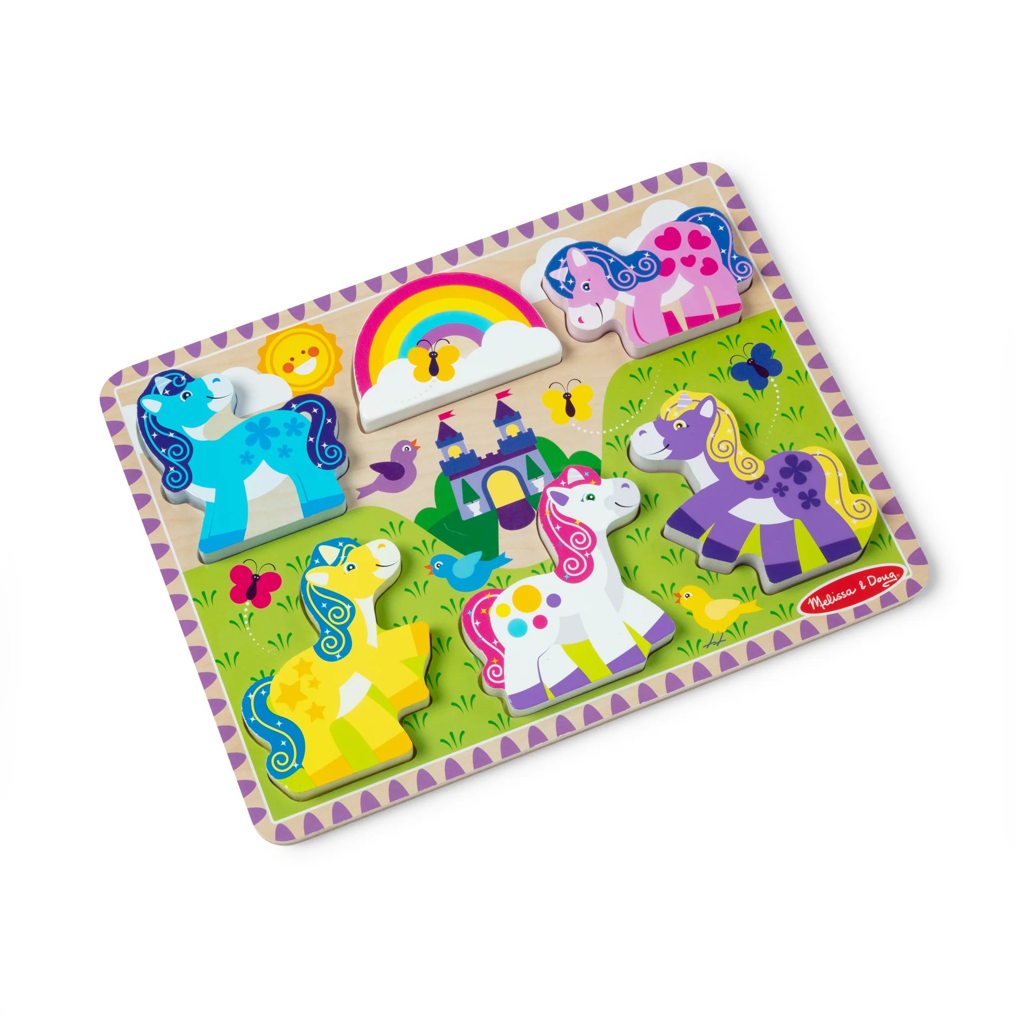 Melissa & Doug Chunky Puzzle (Unicorn)