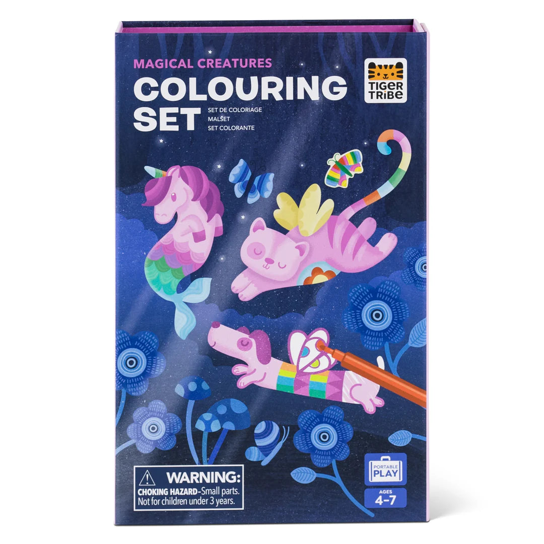 Tiger Tribe Colouring Set (Magical Creatures)