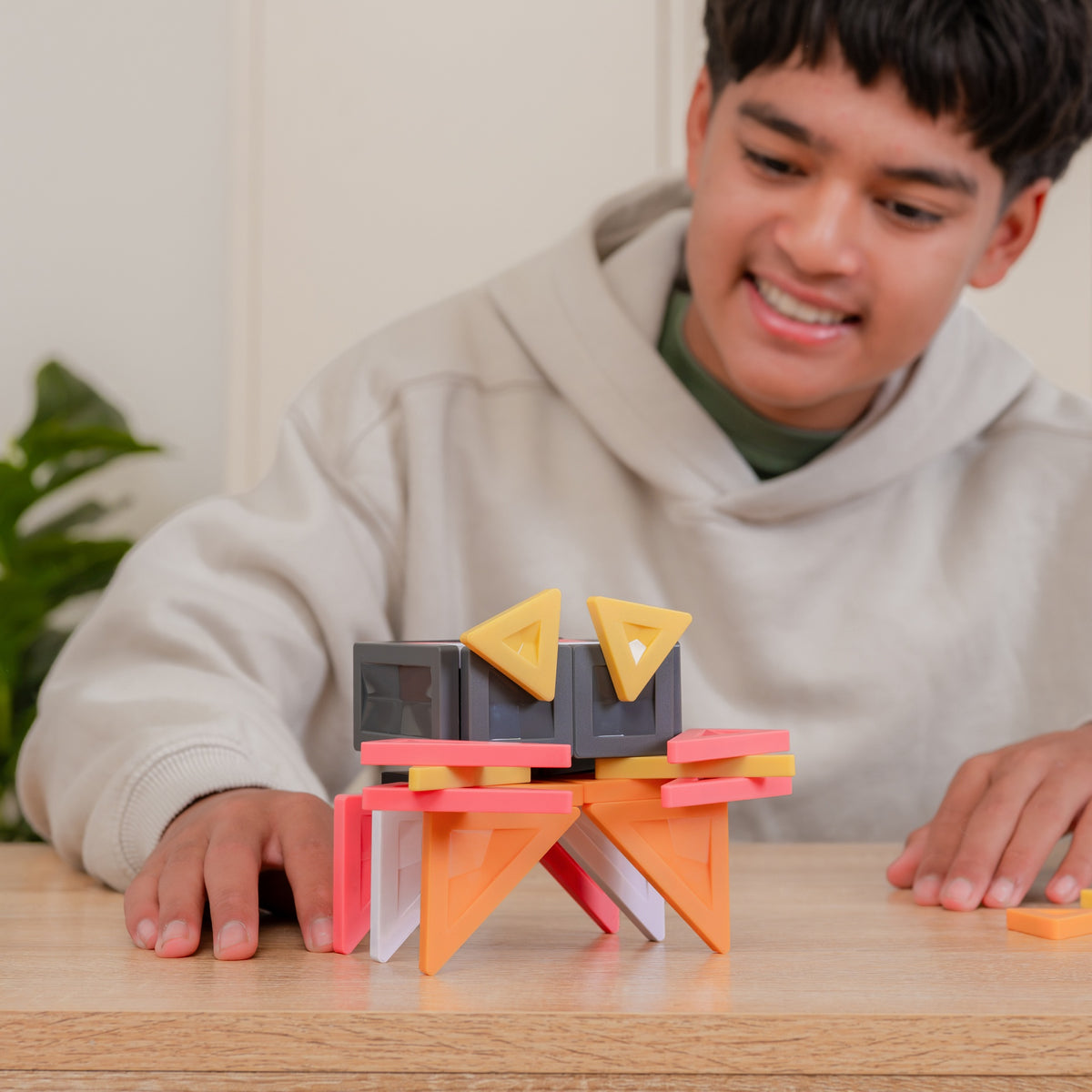 CONNETIX PRO Magnetic Tiles Build it 4 Ways Pack (Creatures 36pc)