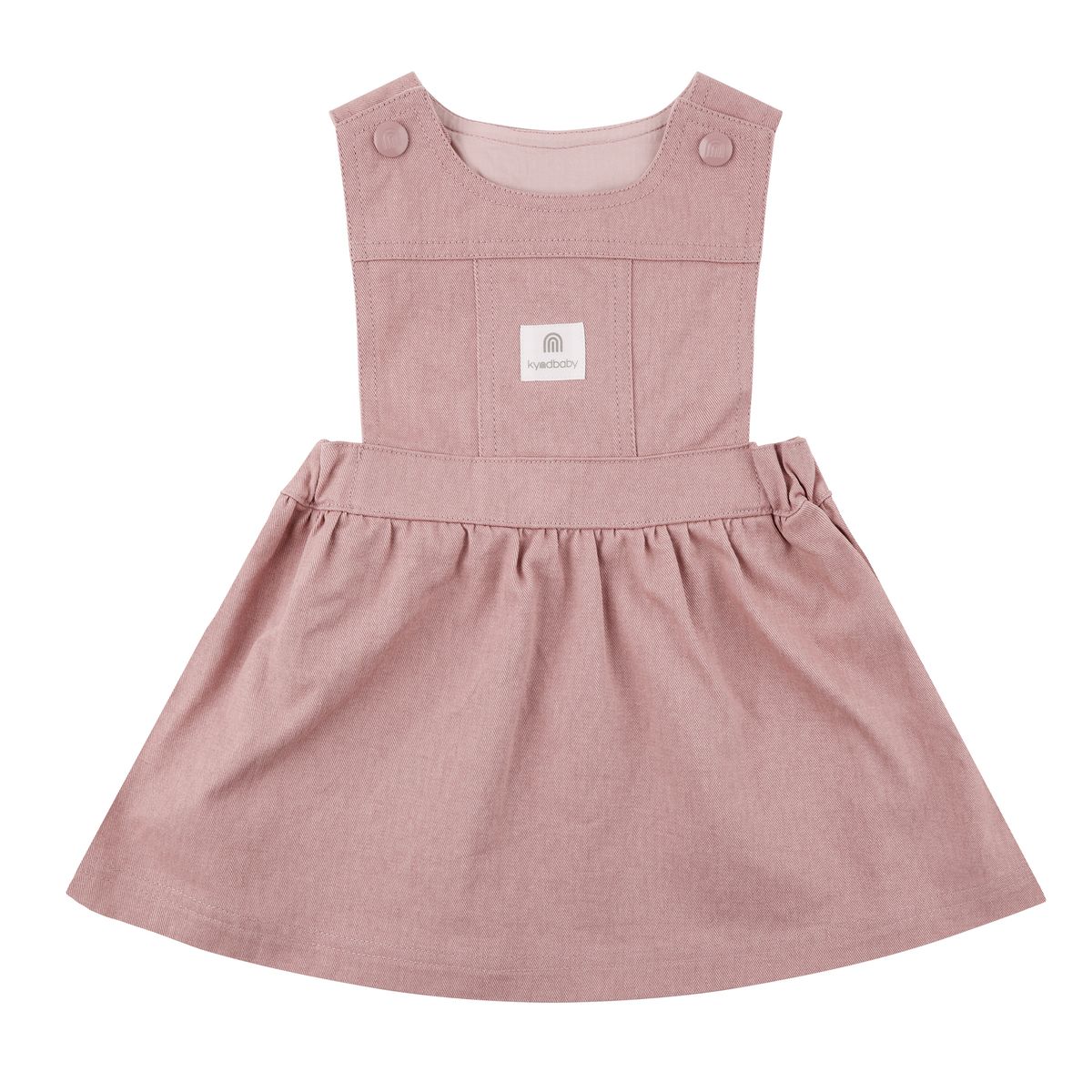 KYND Baby Denim Pinafore (Dusty Lilac) - Girls