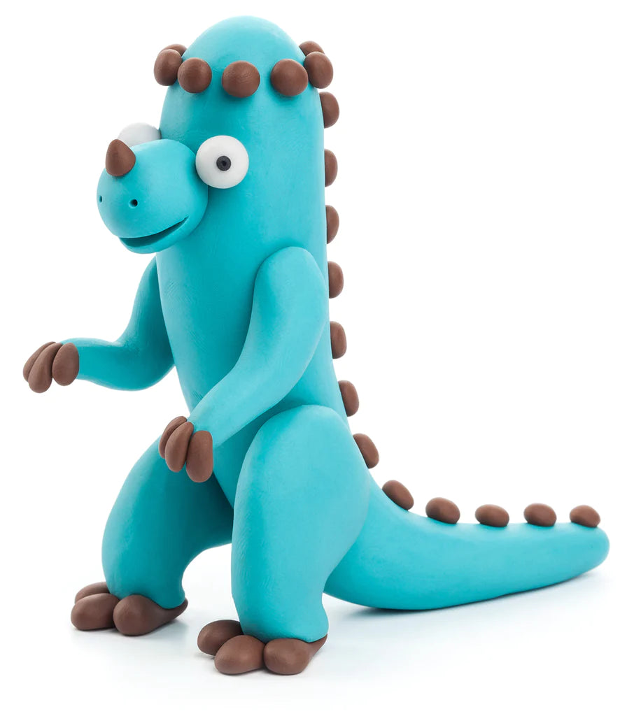 Hey Clay Dinos - Stegosaurus, Pachycephalosaurus, Brachiosaurus (6 Cans)
