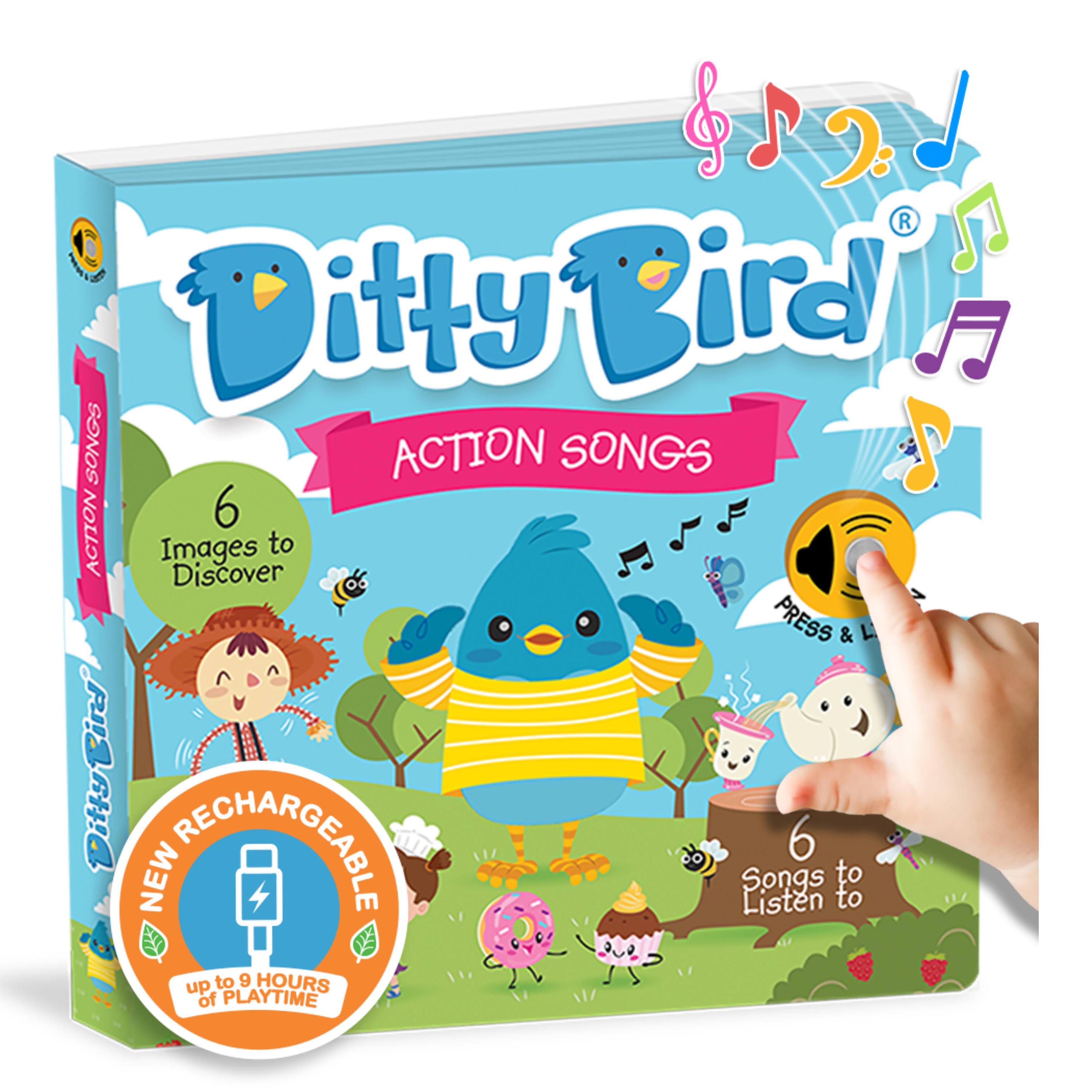 Ditty Bird Action Songs Sound Book