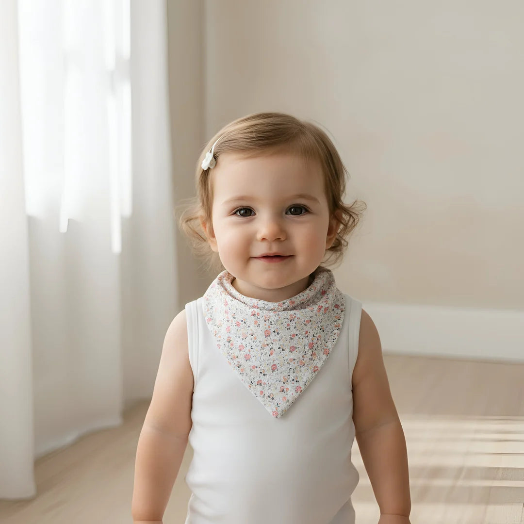 Love Henry Baby Girls Dribble Bib (Petite Floral)