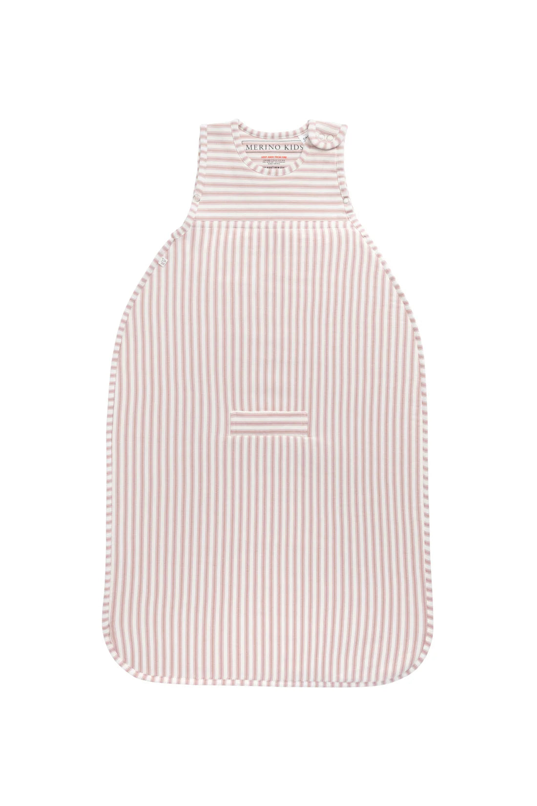 Merino Kids Go Go Bag Duvet Weight (Variegated Stripe Mauve)
