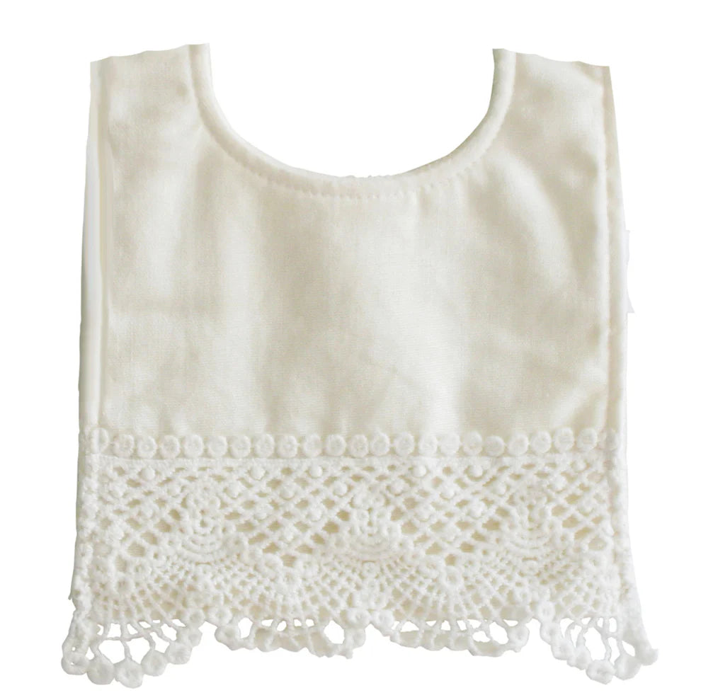 Alimrose Erin Bib (Ivory Linen)