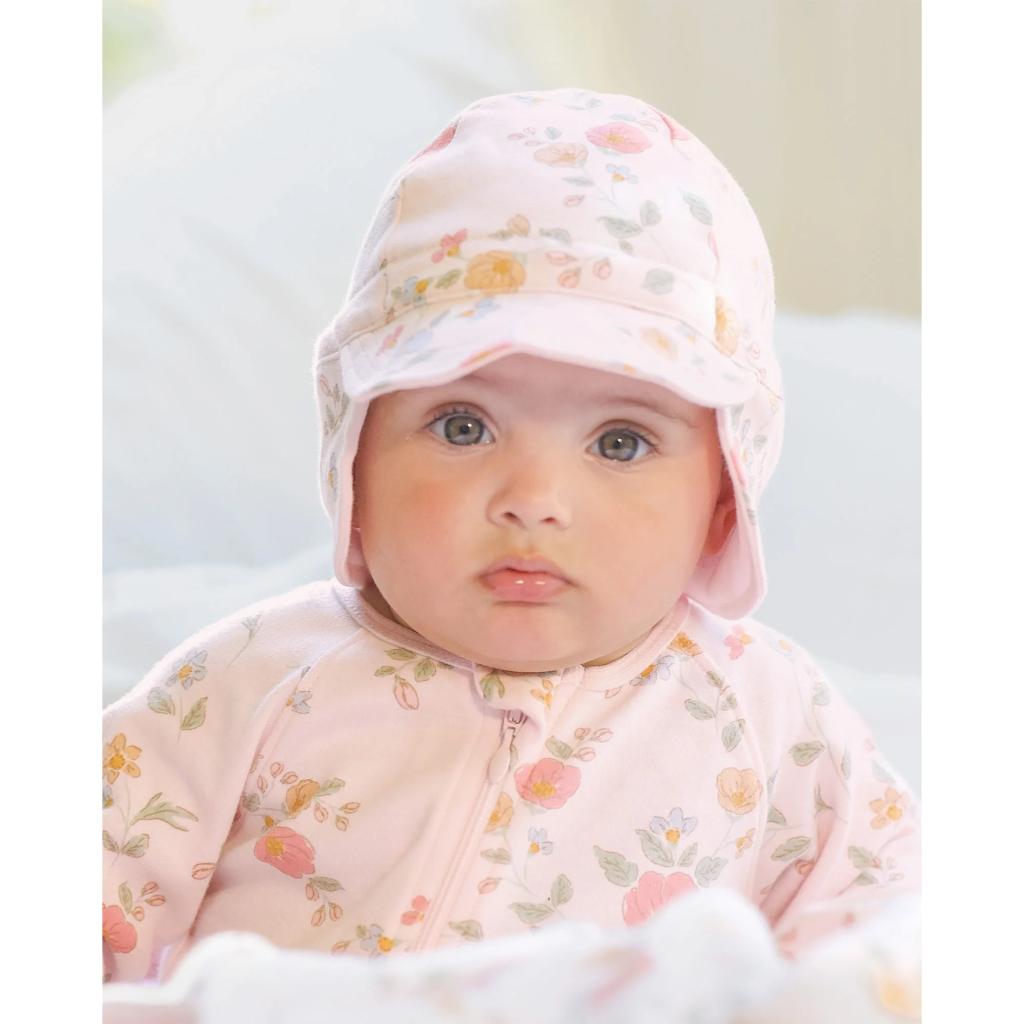Toshi Flap Cap Harvest Sunhat (Cottage Garden)