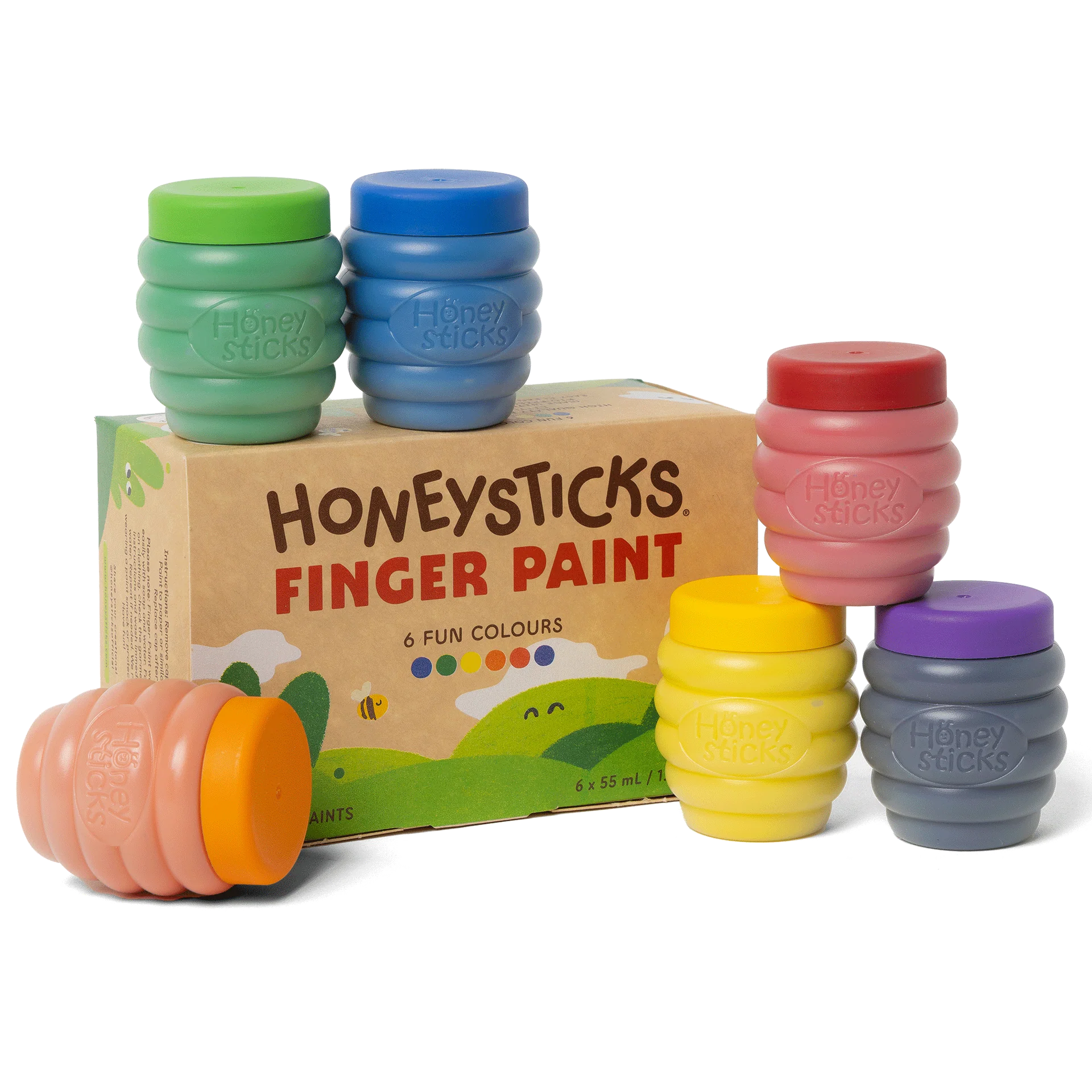 Honey Sticks Finger Paint Set