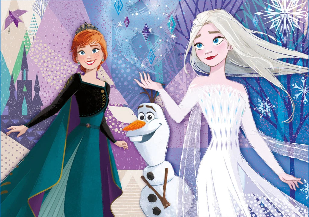 Clementoni Disney Frozen II Puzzle (Jewels 104 Pce)