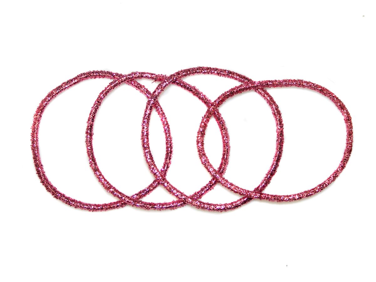 Goody Gumdrops Glitter Fused Hair Elastics