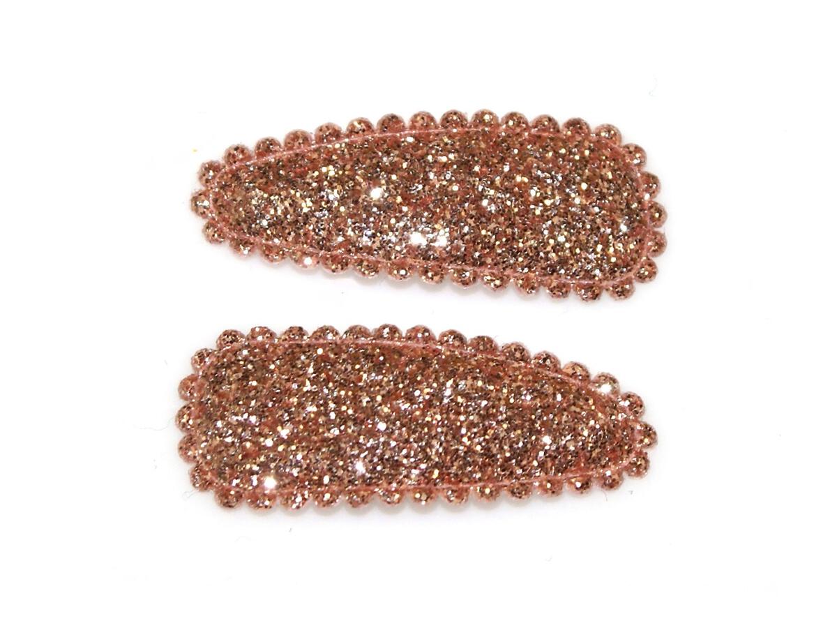 Goody Gumdrops Glitter Small Snap Clips (Champagne)