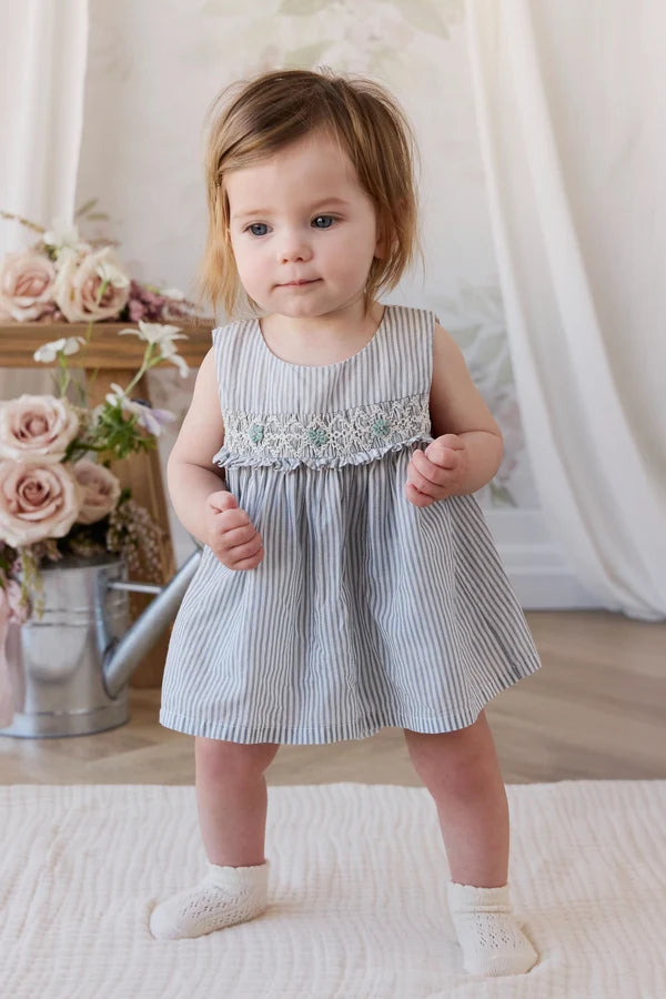 Jamie Kay Organic Cotton Gracen Playsuit (Harbour Stripe)