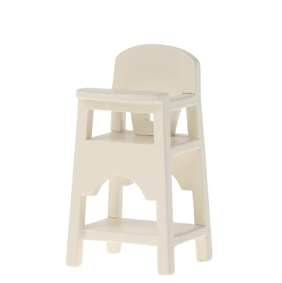 Maileg High Chair for Mouse (Off-White)