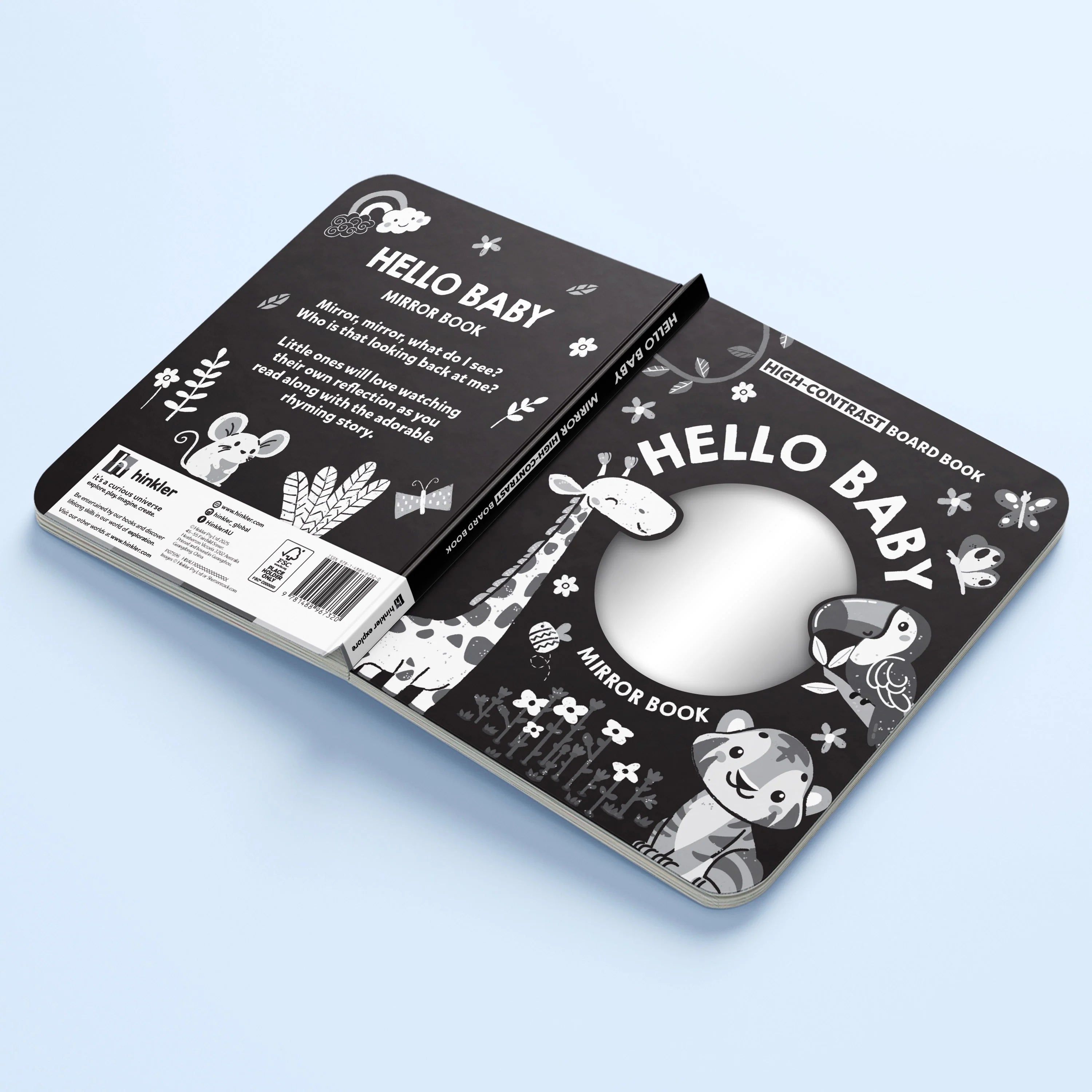 Hinkler Hello Baby Mirror Board Book
