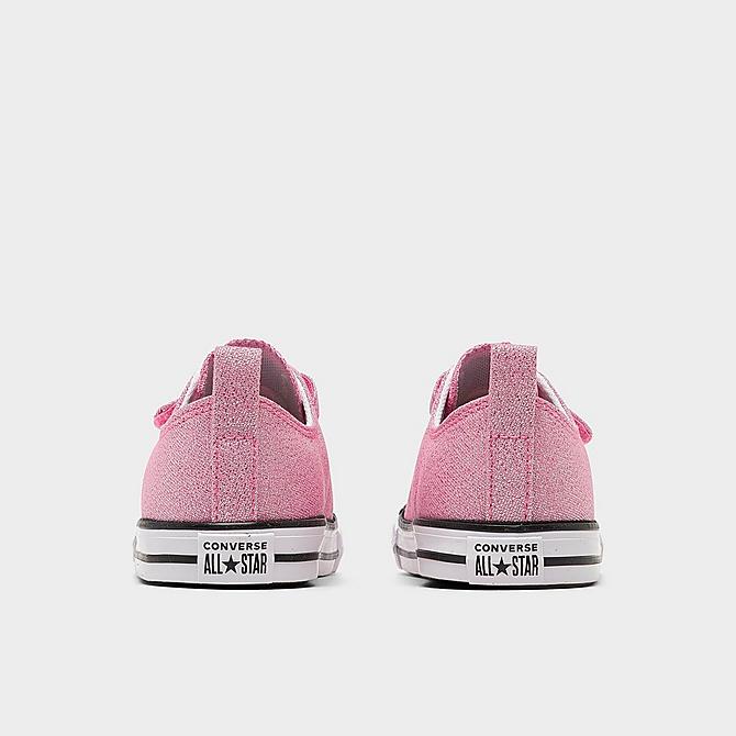 Converse Infant Low Cut Canvas Sneaker (Prism Glitter Pink)