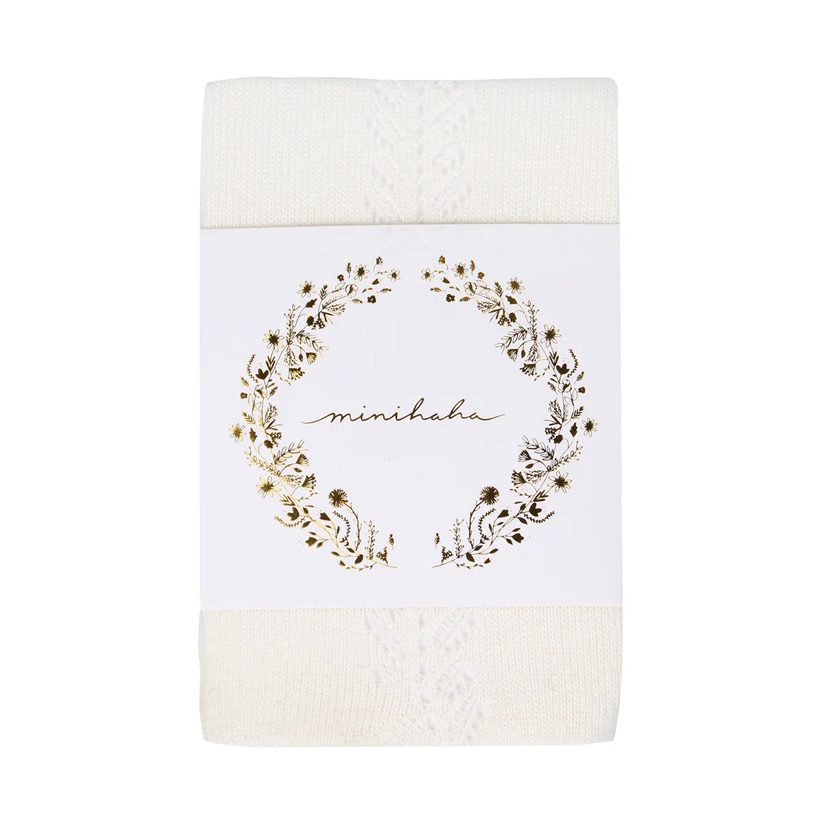 Bebe Ivory Open Work Tights