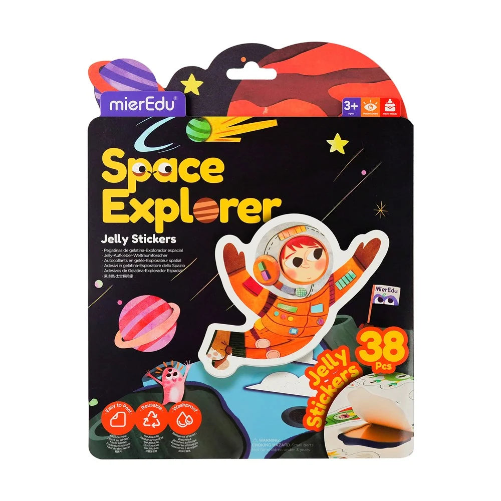 Mier Edu Jelly Stickers (Space Explorer)