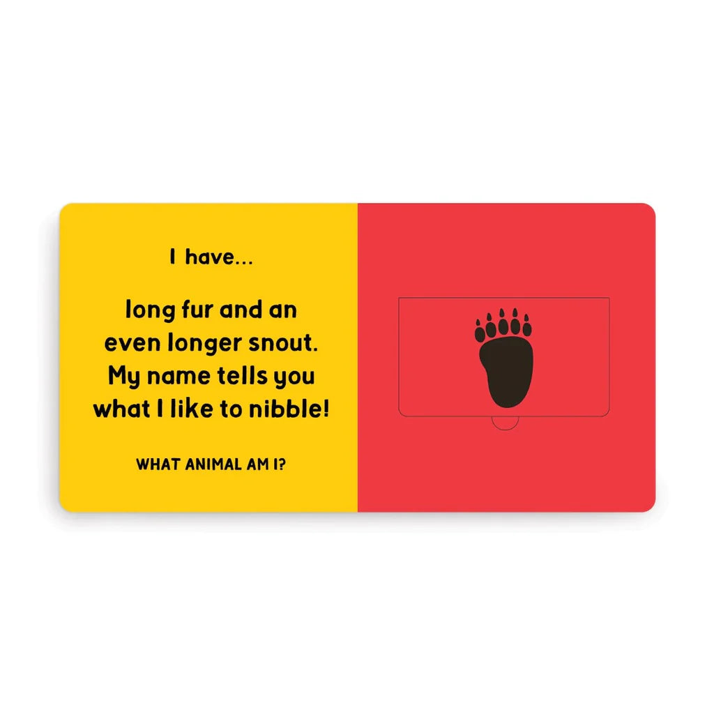 Mudpuppy Jungle Tracks Lift-The-Flap Board Book