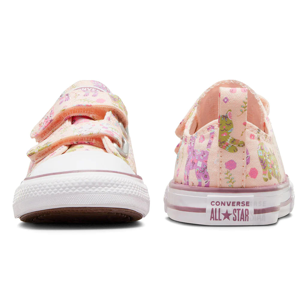 Converse Infant Low Cut Canvas Sneaker (Fable Pink)