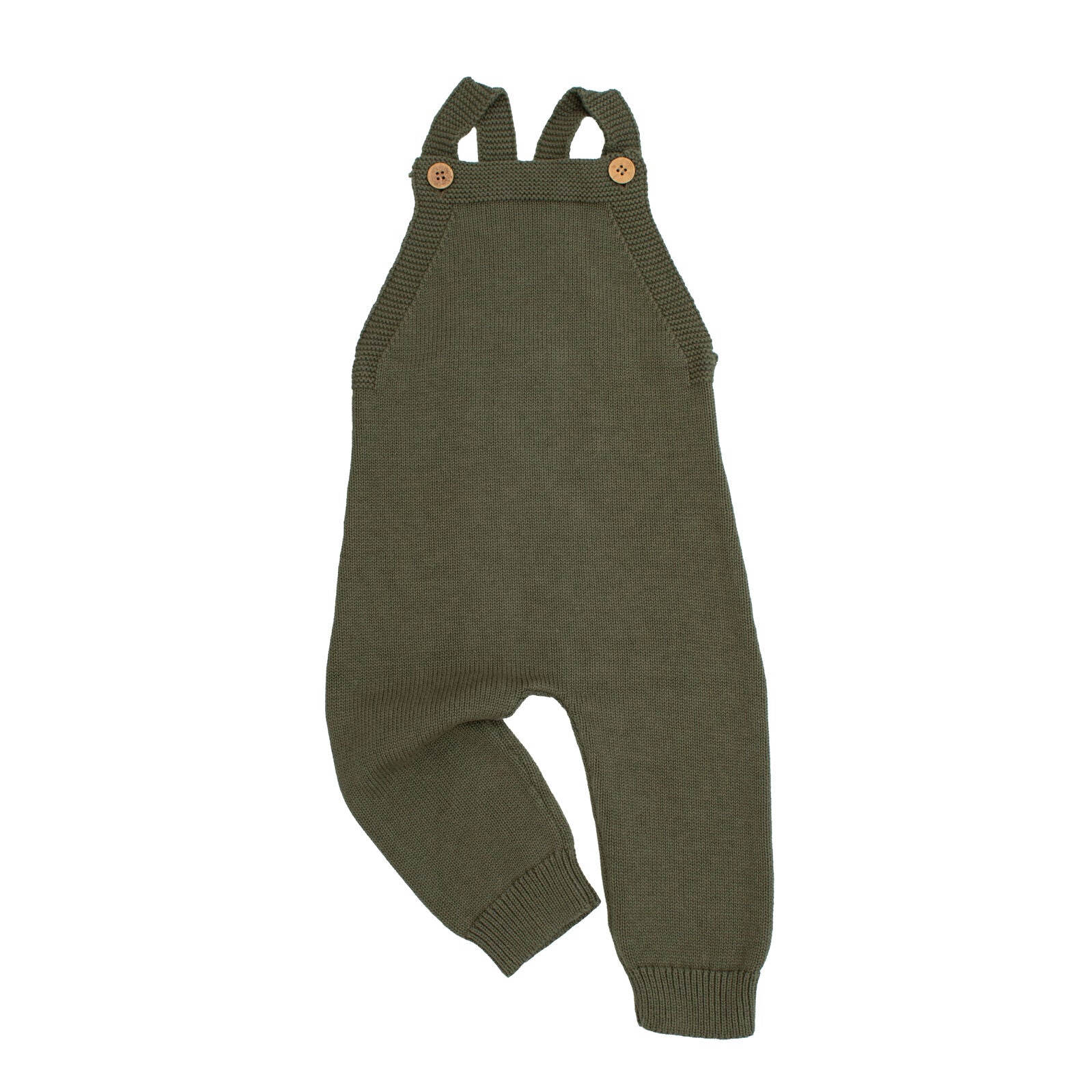 Burrow & Be Knit Overalls (Hunter Green)