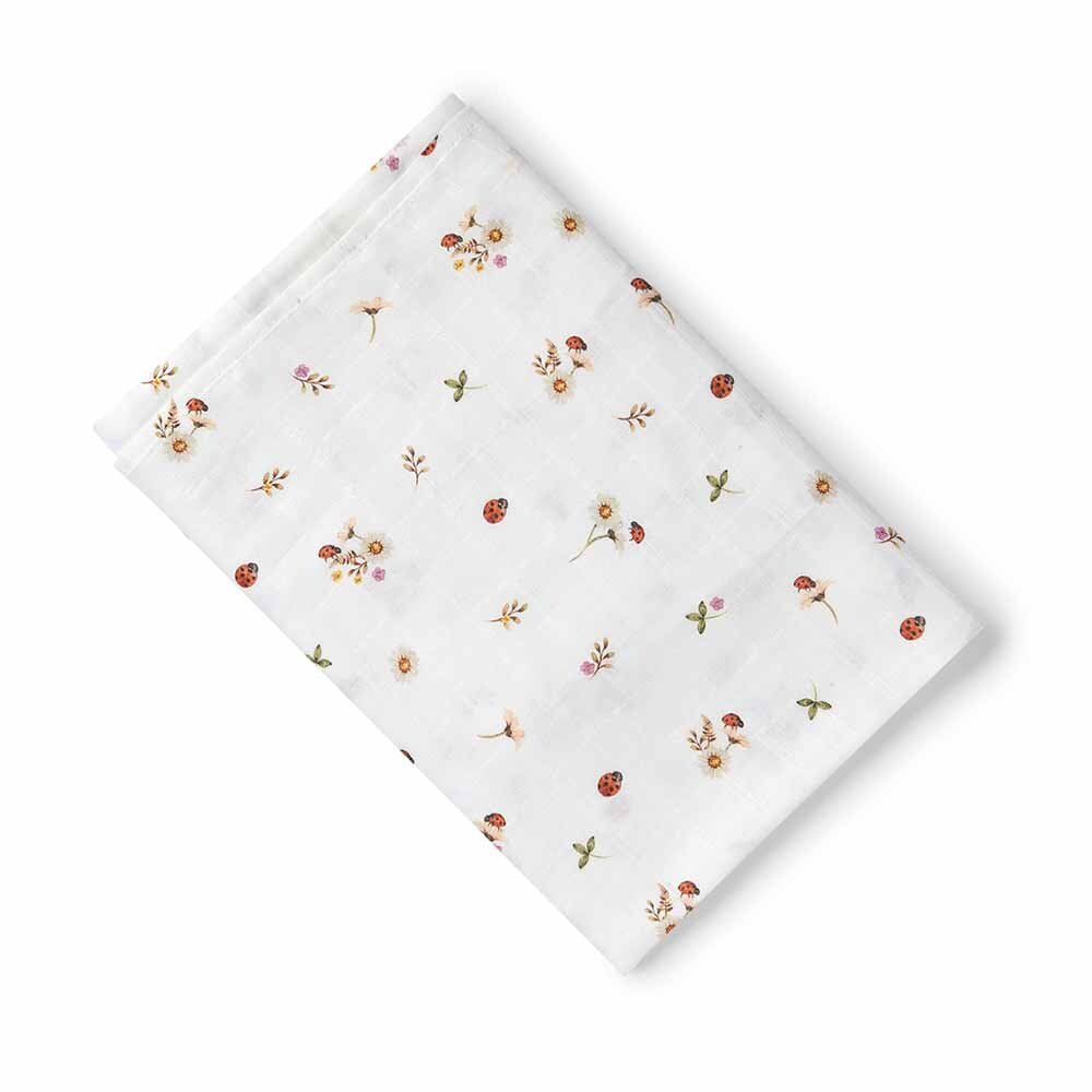 Snuggle Hunny Kids Organic Muslin Wrap (Ladybug)