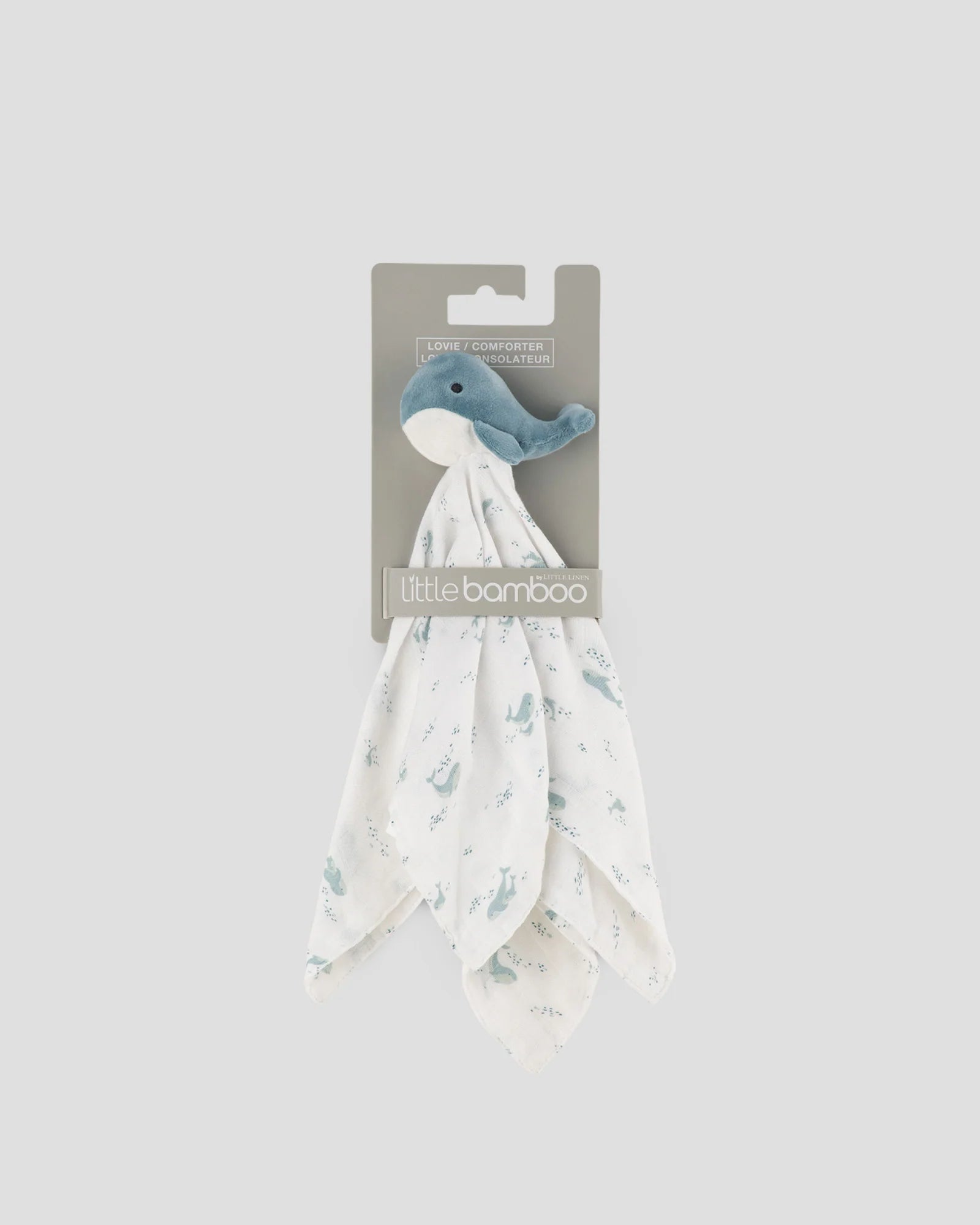 Little Linen Lovie/Comforter (Wally the Whale)