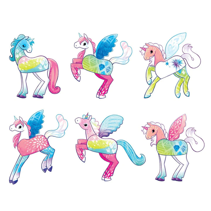 Mudpuppy Magnetic Build-It Set (Unicorn Magic)