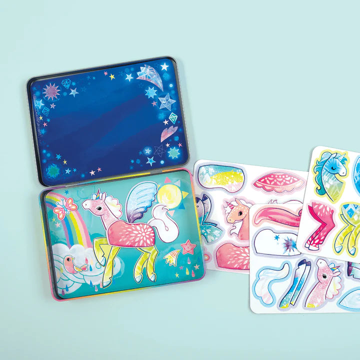 Mudpuppy Magnetic Build-It Set (Unicorn Magic)