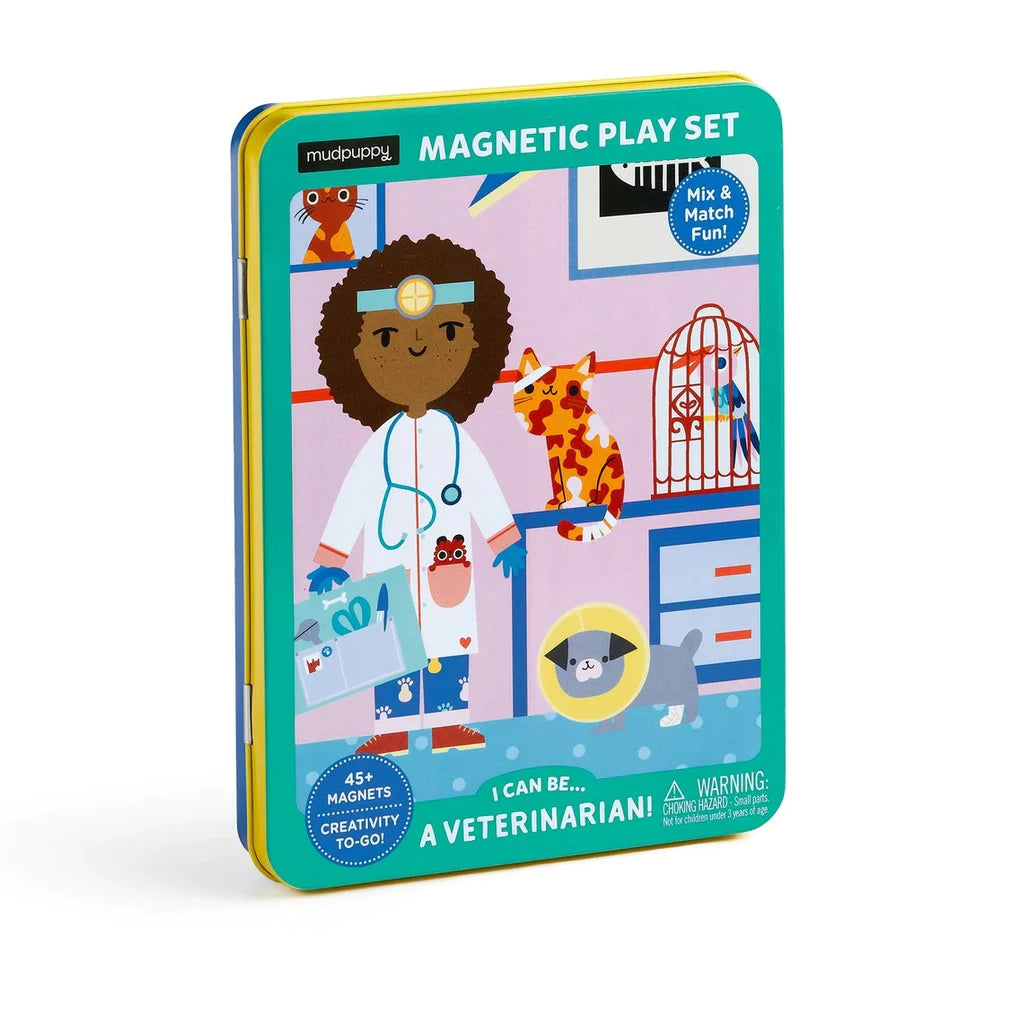 Mudpuppy Magnetic Play Set (I Can Be A Veterinarian)