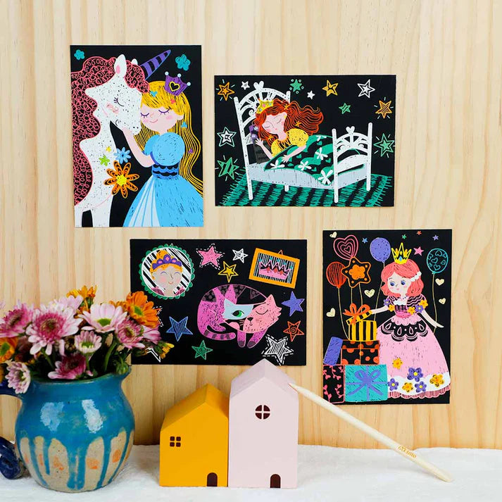 Avenir Mini Scratch Book (Princess)