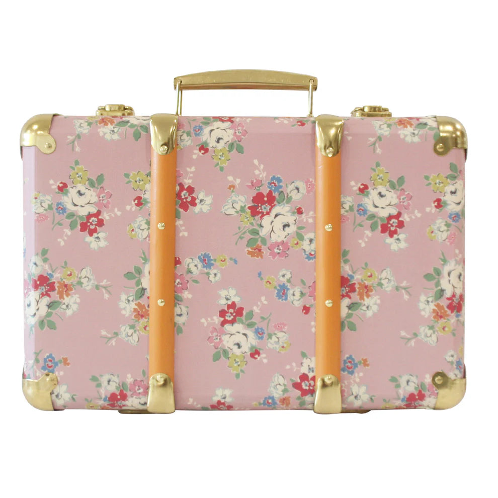 Alimrose Mini Vintage Suitcase (Vintage Rose)