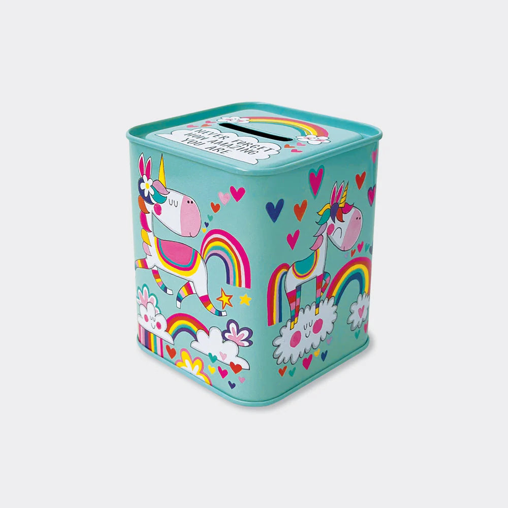 Rachel Ellen Money Tin Box (Never Forget How Amazing You Are)