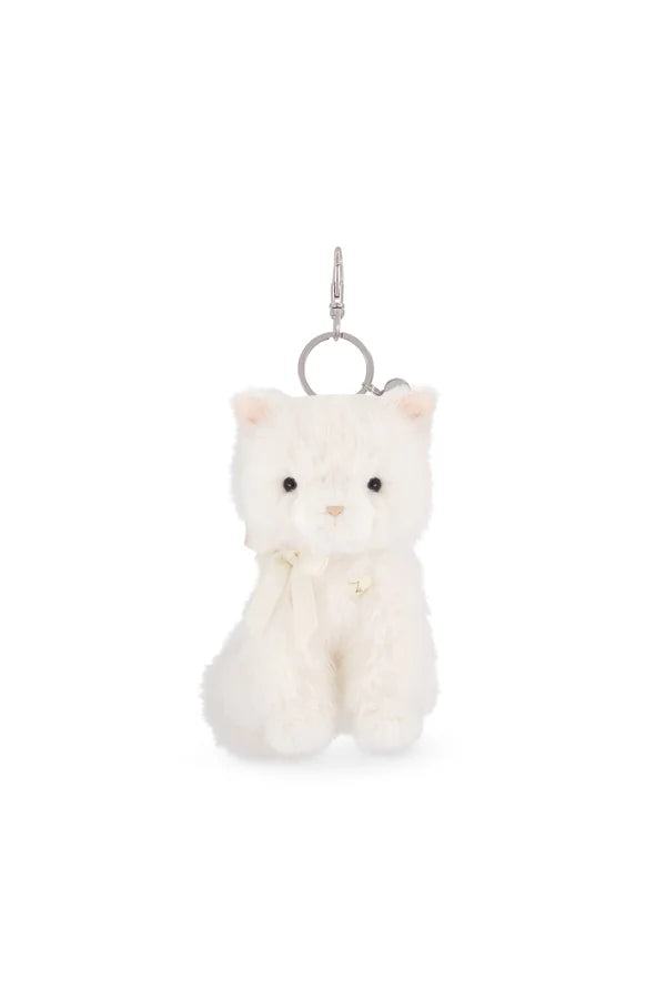 Jamie Kay Snuggle Bunnies - Moon Keyring (Snow)
