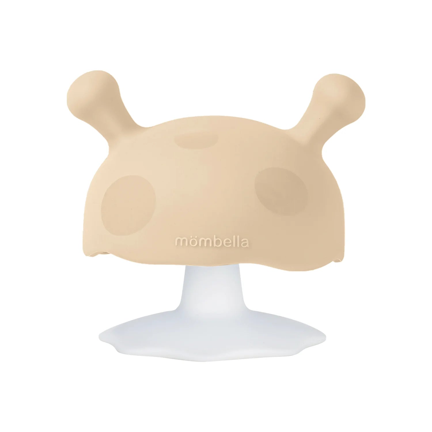 Mombella Mushroom Soothing Teether (Beige)