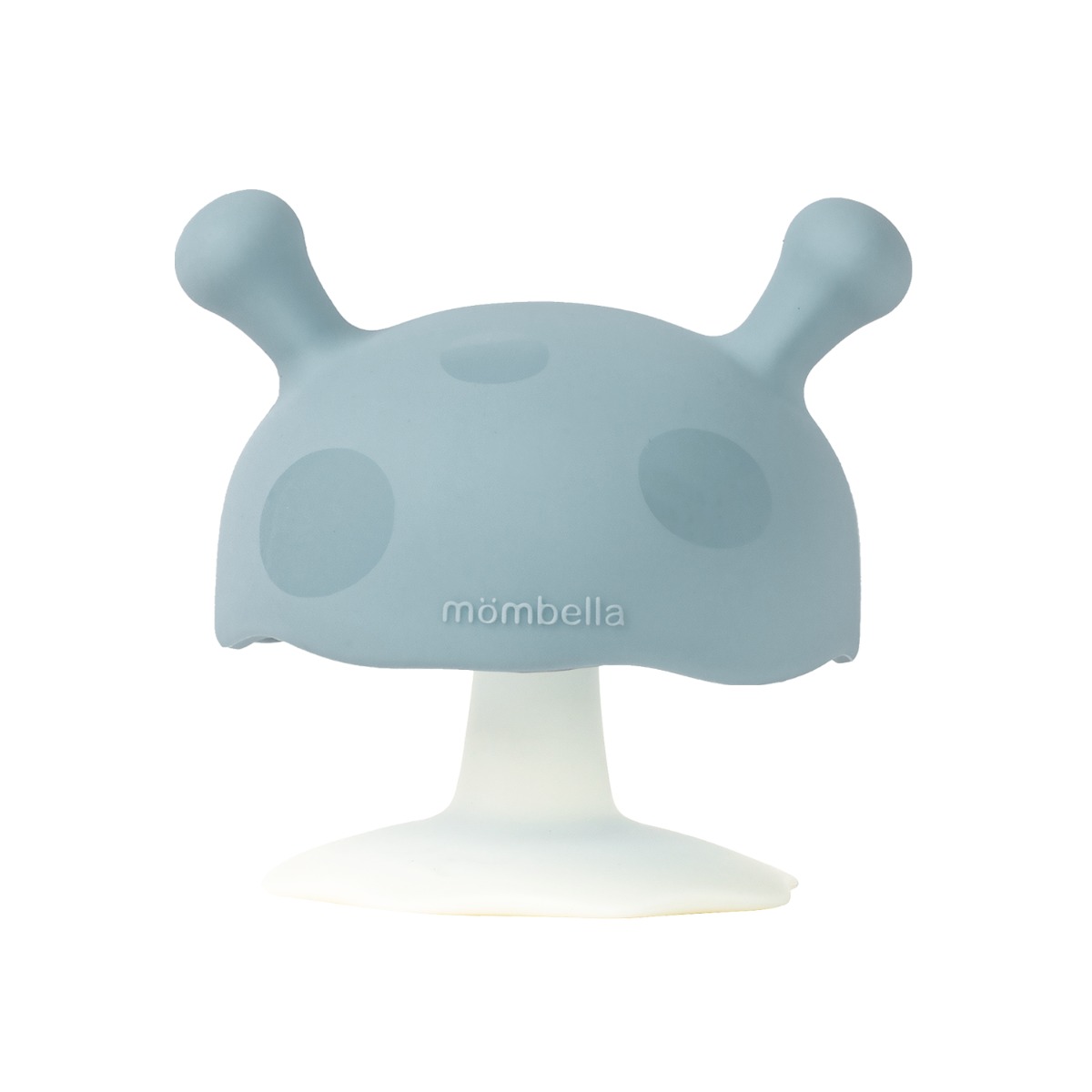 Mombella Mushroom Soothing Teether (Iron Green)
