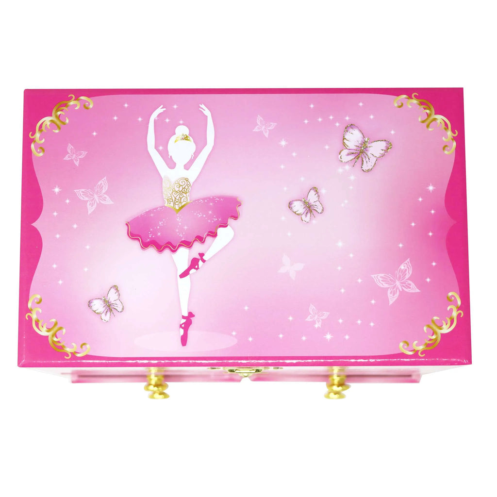 Pink Poppy Music Box (Butterfly Ballet Medium)