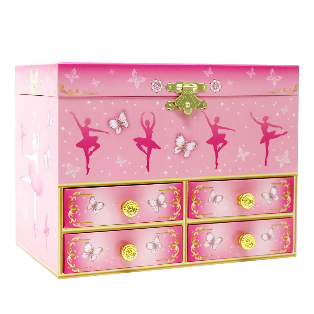 Pink Poppy Music Box (Butterfly Ballet Medium)