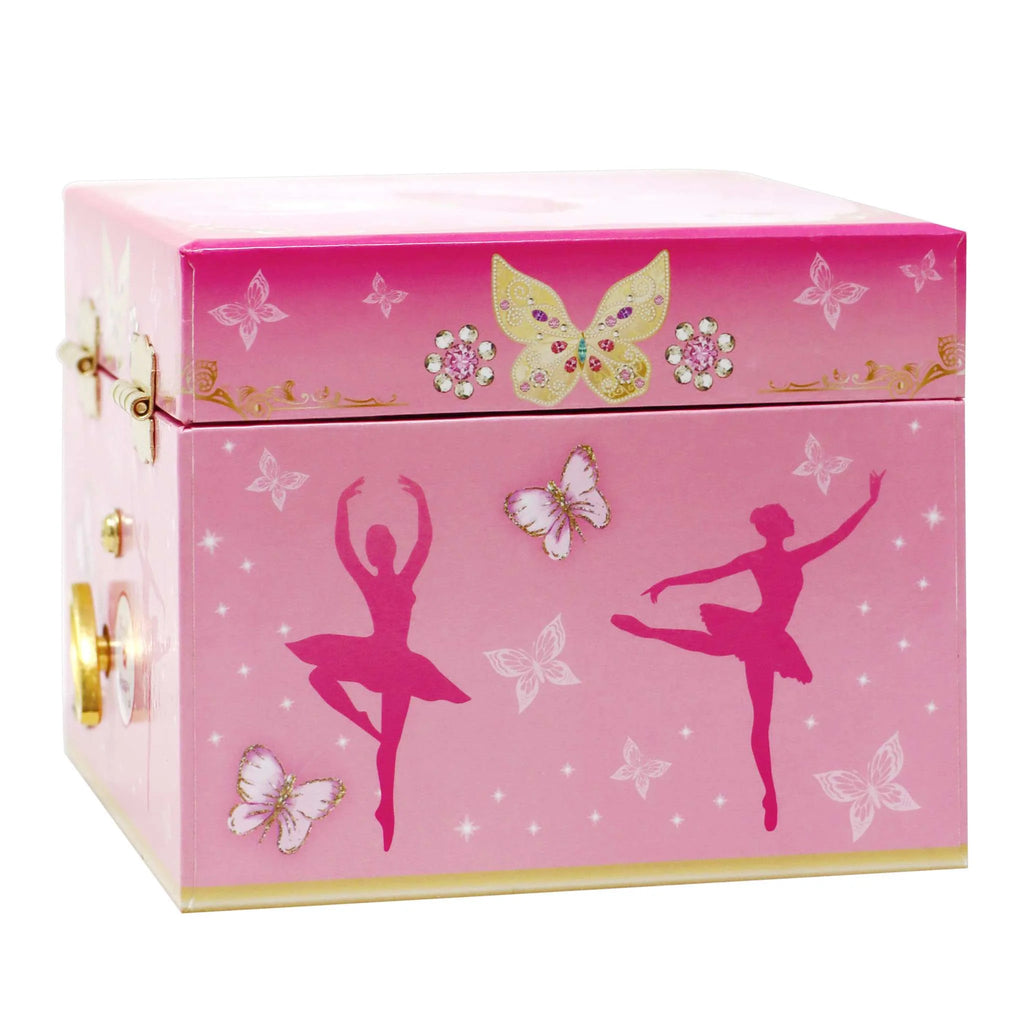 Pink Poppy Music Box (Butterfly Ballet Small)