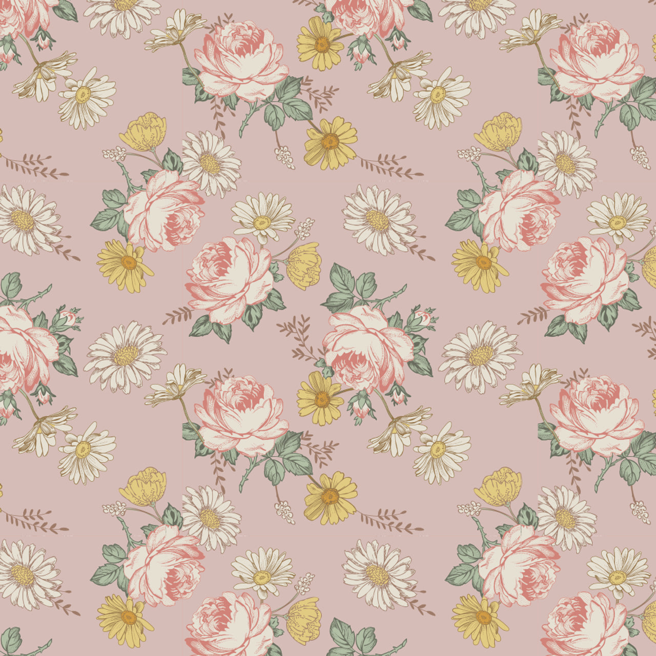 Alimrose Muslin Swaddle (English Garden)